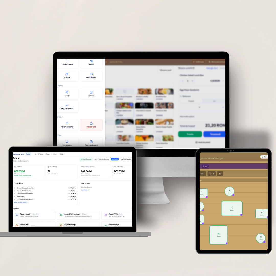 FranchiseTech retail operations interface