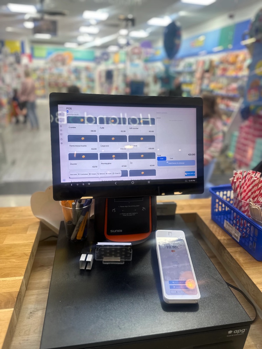 Physical Odoo point-of-sale deployment